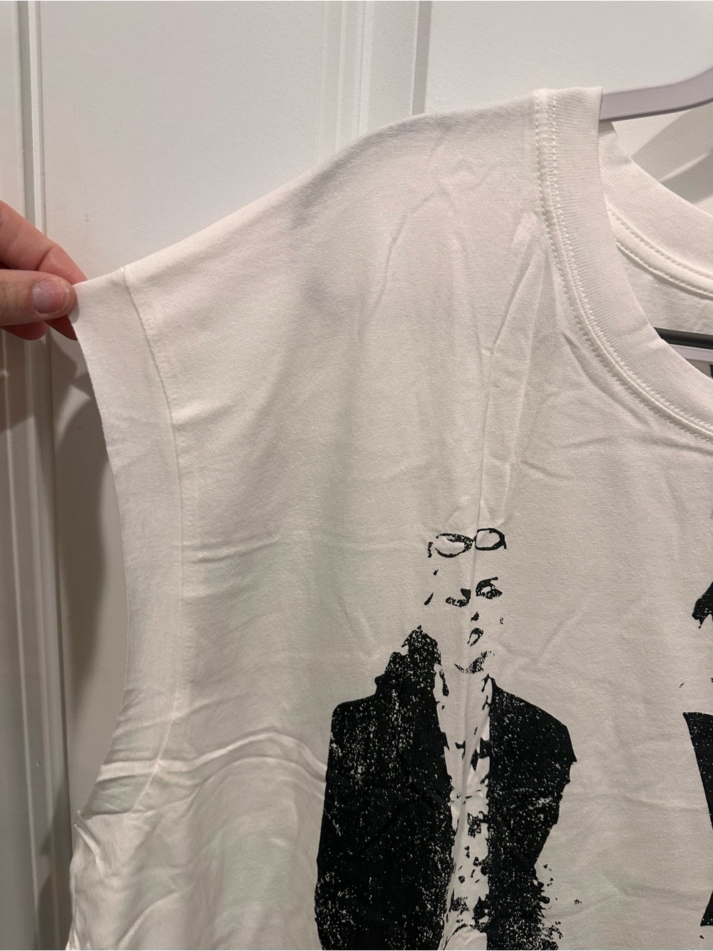 Blondie Graphic White Men’s Band Tee - Picture 3 of 4